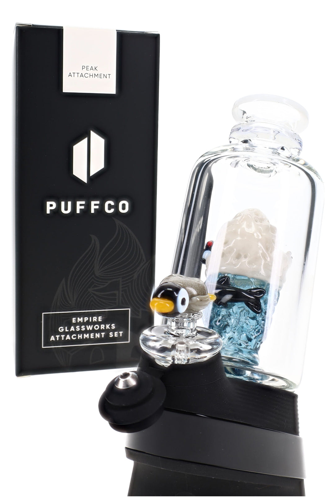 Empire Glassworks “Avenge the Arctic” Peak Attachment – UV Reactive – US-Made