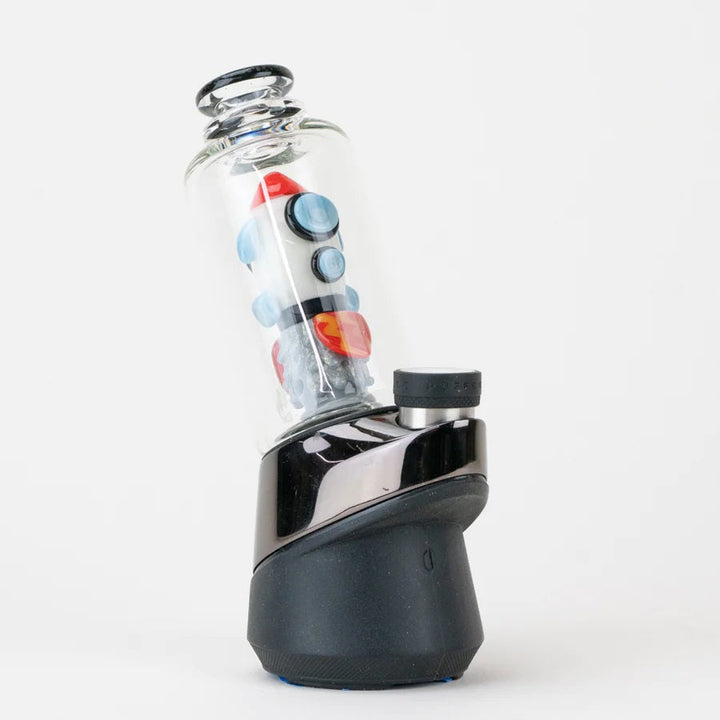 Empire Glassworks “Glow Rocket Ship” Peak Attachment – 4½″ – US-Made