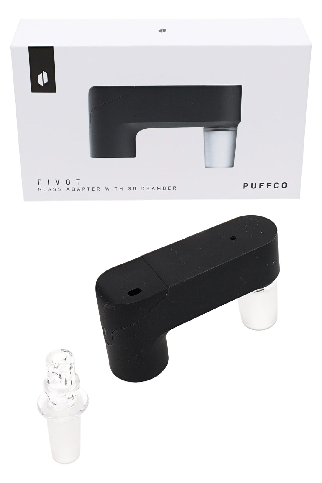 Puffco Pivot Glass Adapter with 3D Chamber – 10 mm & 14 mm