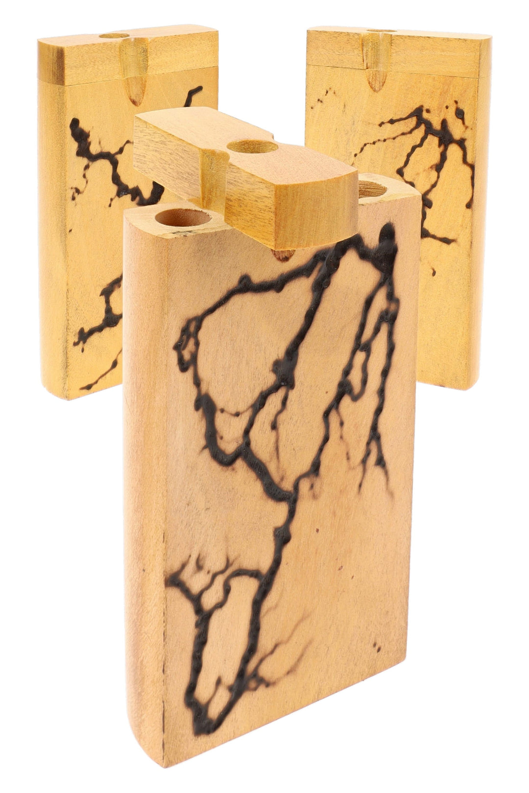 Wood Dugout “Lightning Grain” – Shocked Grain – 4″ - view 3 | BDDbrands