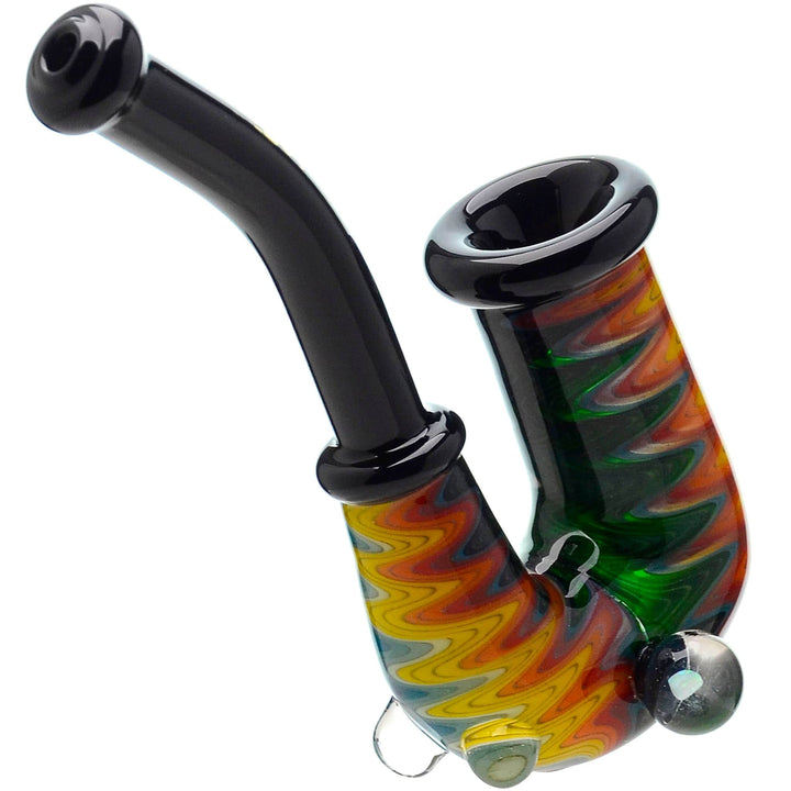 WIG WAG HAND PIPE WITH OPAL