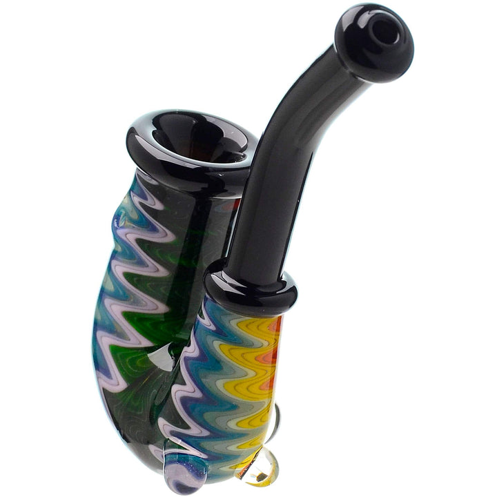 WIG WAG HAND PIPE WITH OPAL