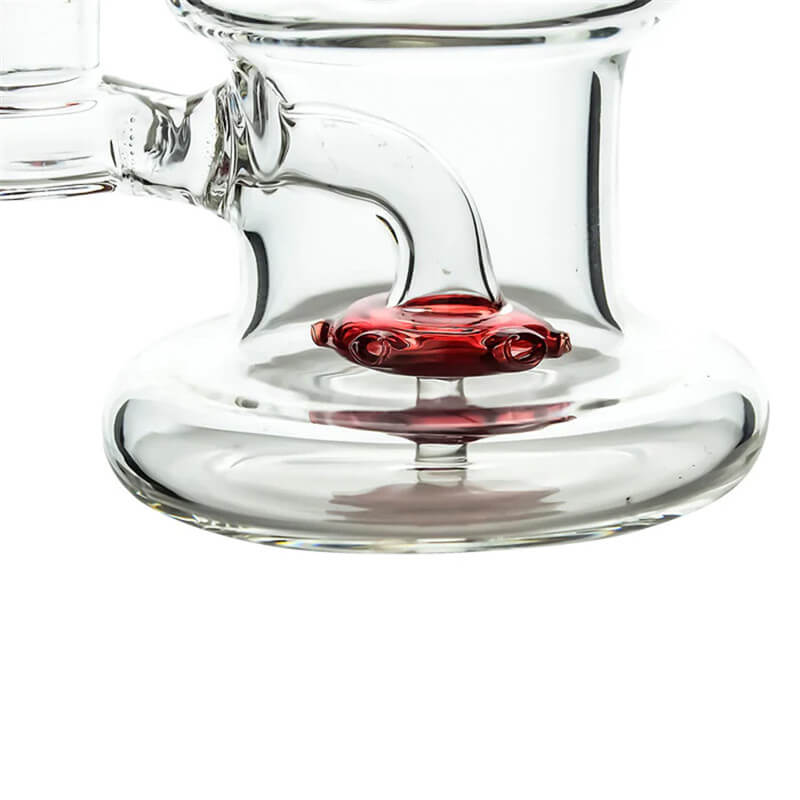 WIGWAG HORNS GLASS WATER PIPE GLASS DABRIG