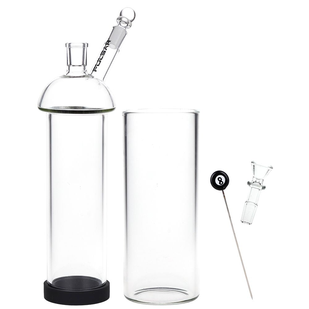 Pulsar Glass Gravity Water Pipe - 12" / 14mm F - view 2 | BDDbrands