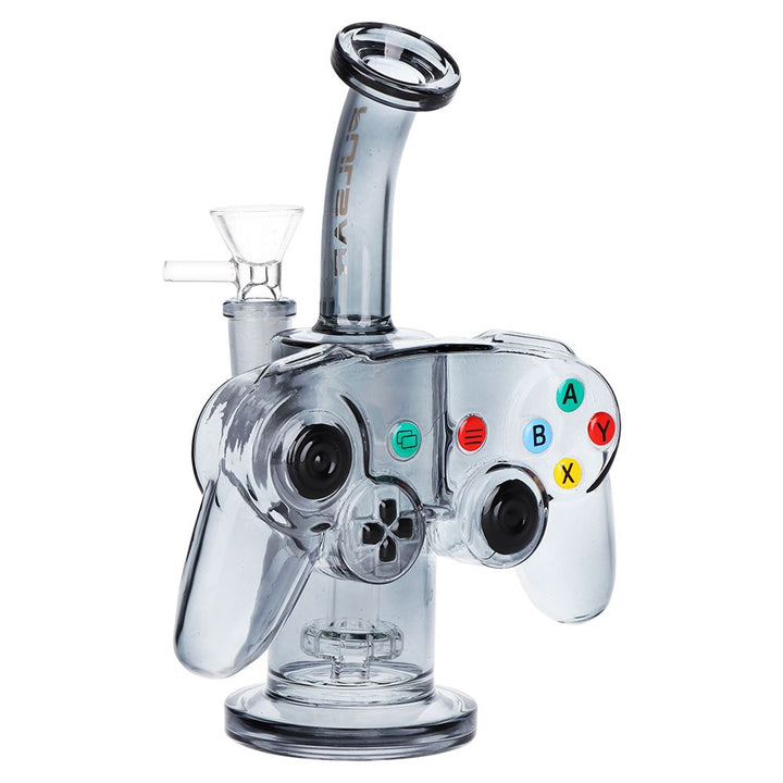 Pulsar Game Controller Glass Water Pipe - 7.5" / 14mm F by Gift Guru | BDDbrands