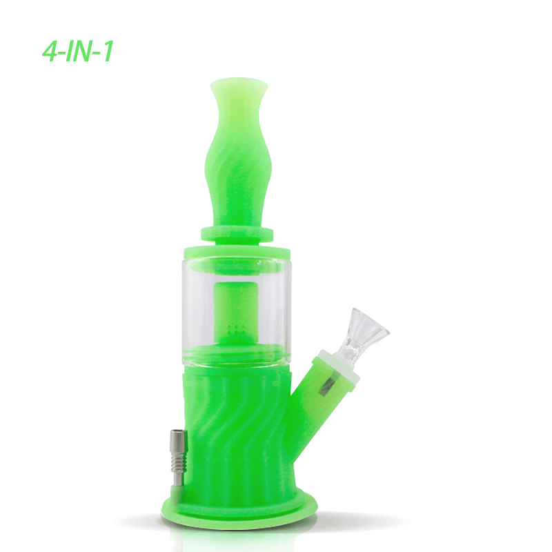 Waxmaid Silicone Water Pipe - 4 in 1