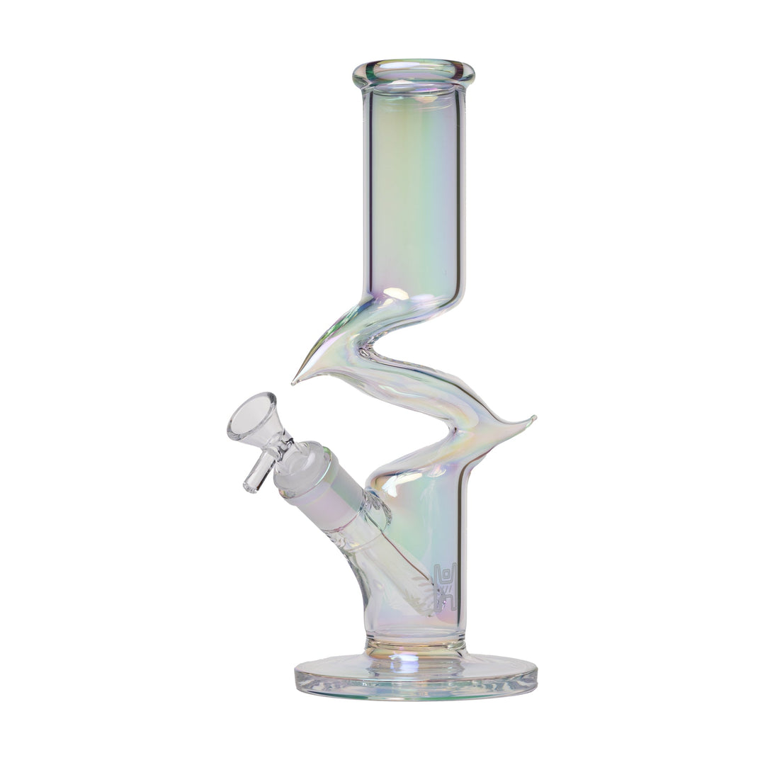 Human Grade Iridescent Zing Water Pipe - view 3 | BDDbrands