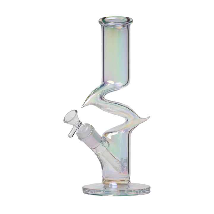 Human Grade Iridescent Zing Water Pipe - view 3 | BDDbrands