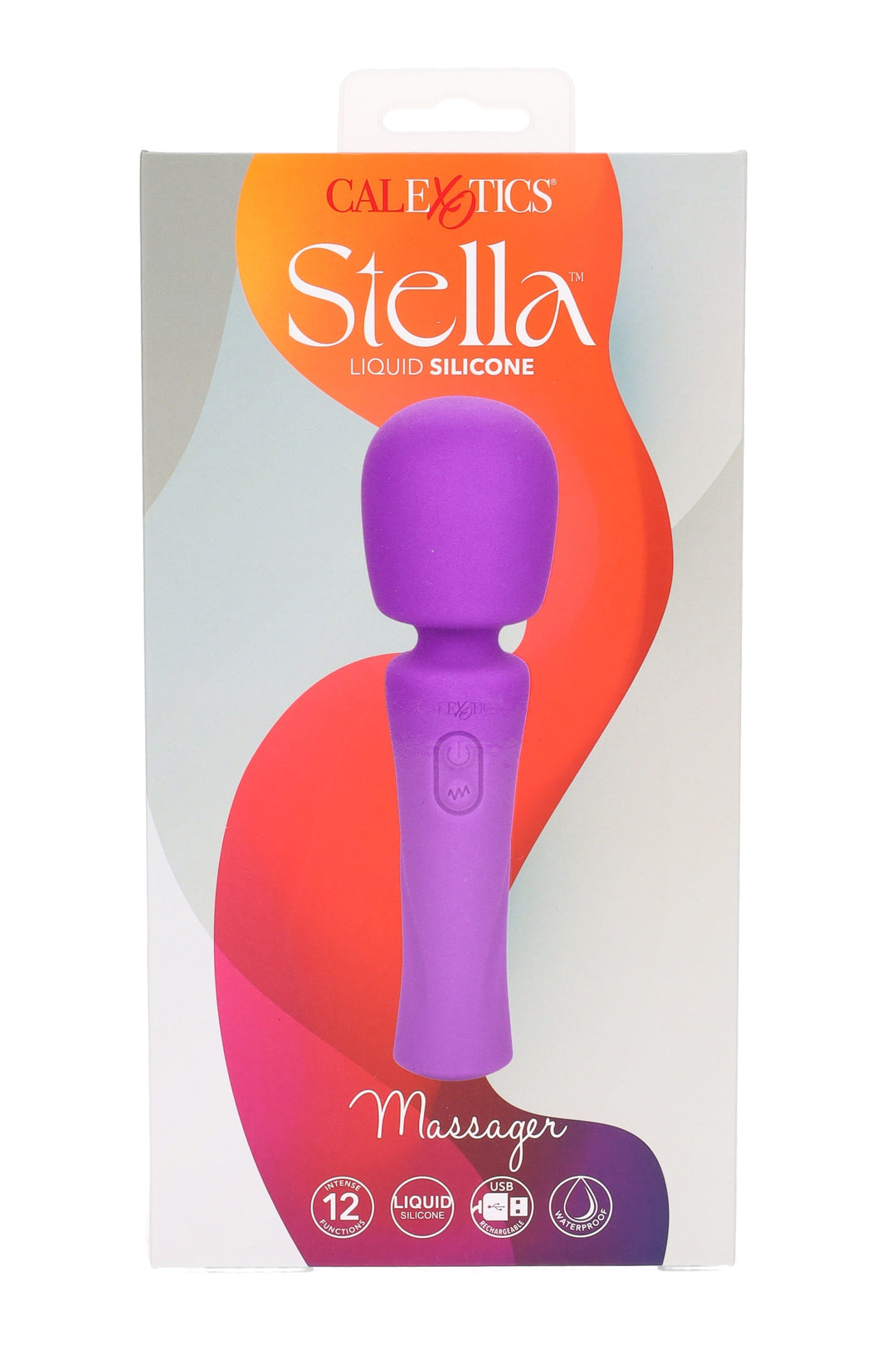 Stella Liquid Silicone Massager – 12 Functions – Waterproof – USB Rechargeable