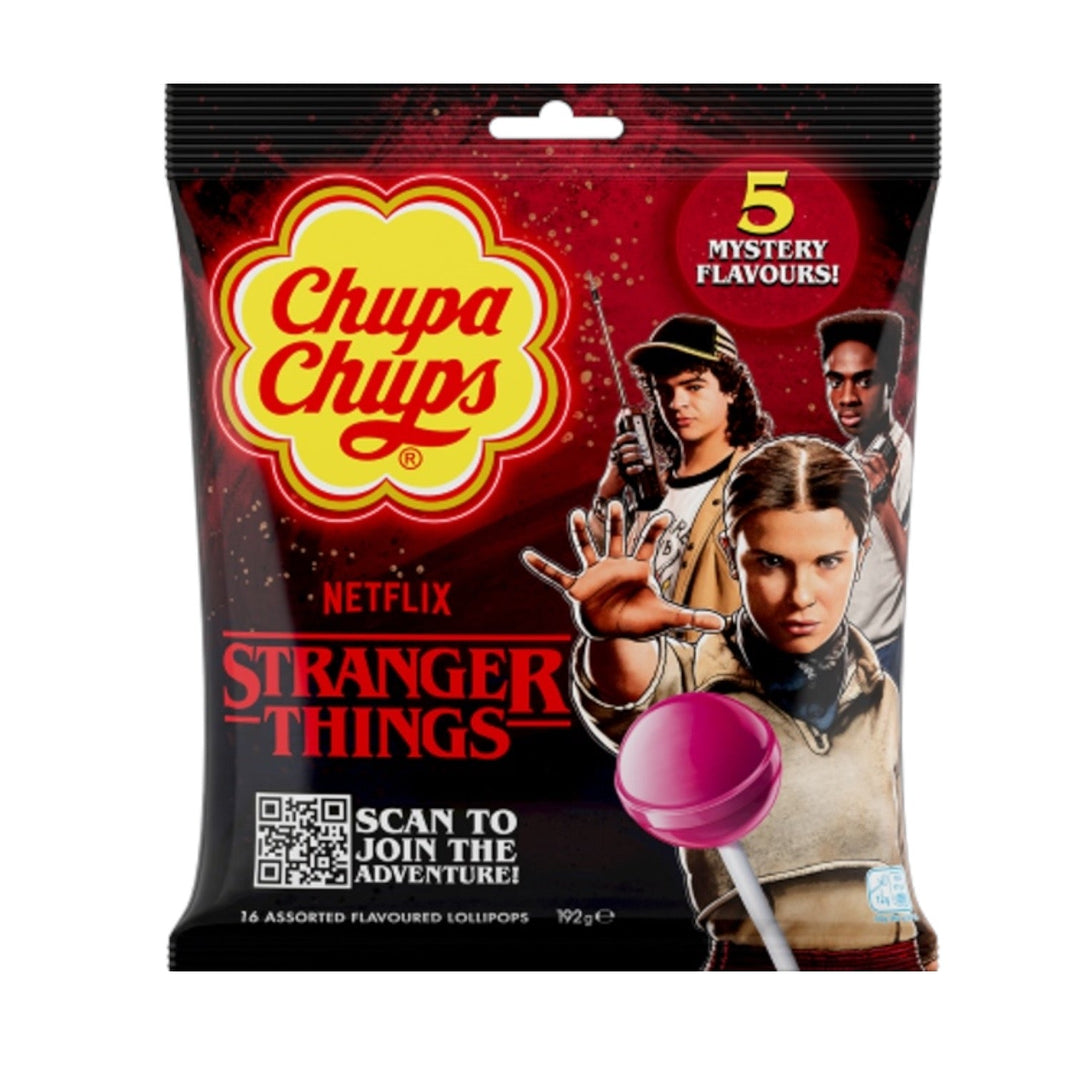 Chupa Chups Stranger Things Red 120g (SPAIN) by Chupa Chups | BDDbrands