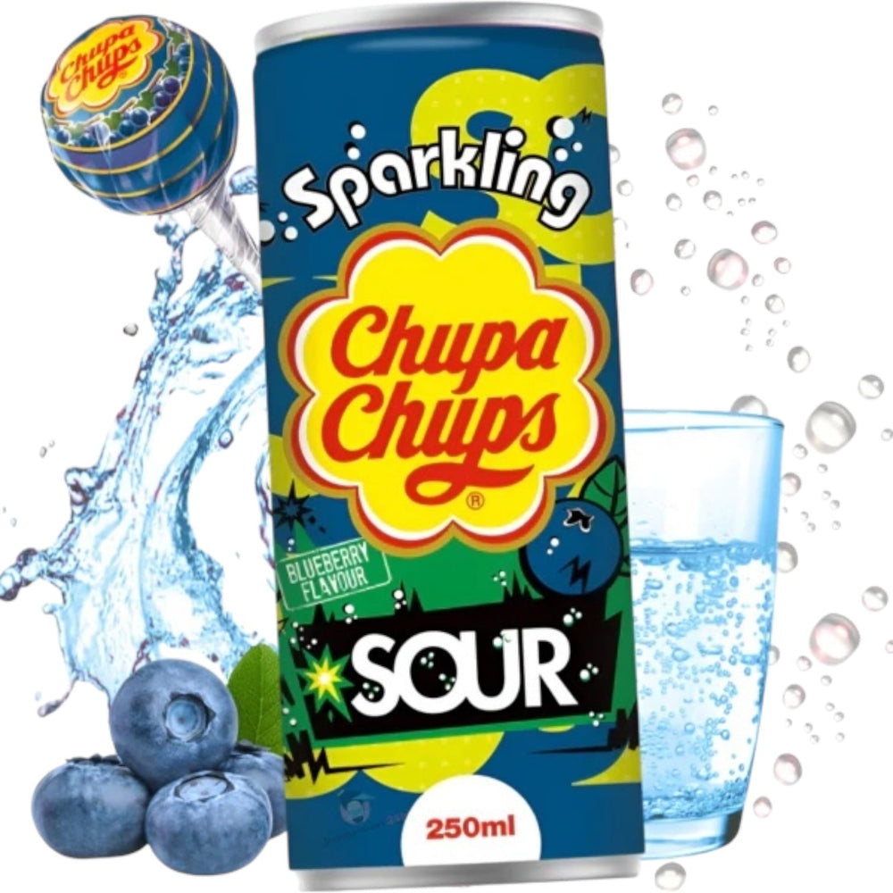 Chupa Chups Sour Blueberry 250mL (KOREA) - view 2 | BDDbrands