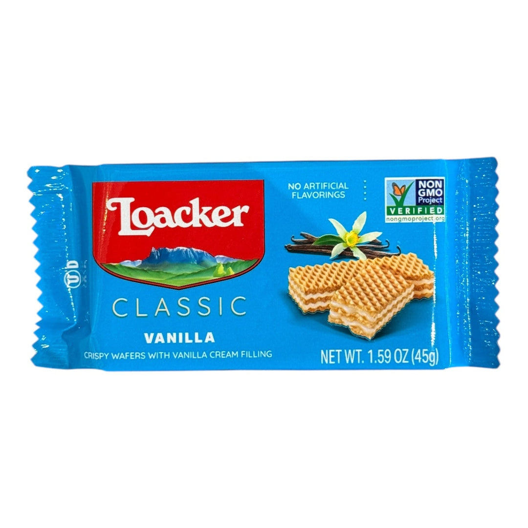 Loacker Classic Vanilla Wafers 45g (AUSTRIA) by Loacker | BDDbrands