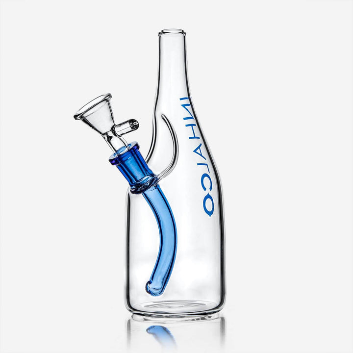 Sake Bottle Glass Water Bong by PILOTDIARY | BDDbrands