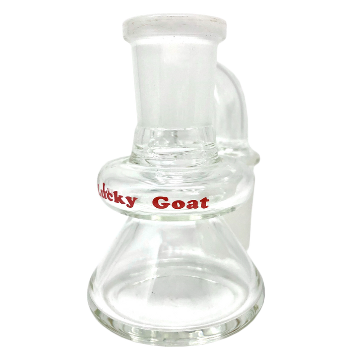 Lucky Goat Clear Glass Ash Catcher