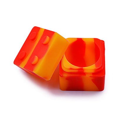 Silicone Container - Dice Brick