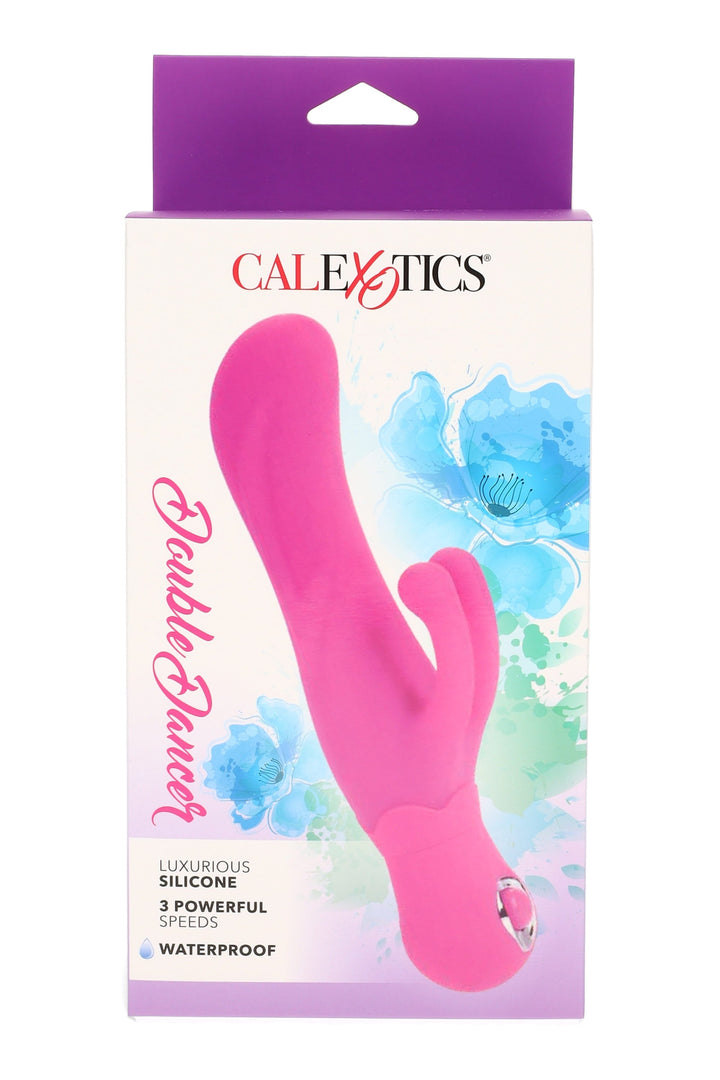 Double Dancer Silicone Rabbit Vibrator – 3 Speeds – Waterproof
