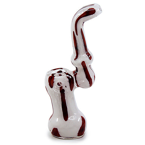 The 6-inch Red Wound Glass Bubbler: Perfect Mix of Fun and Convenience