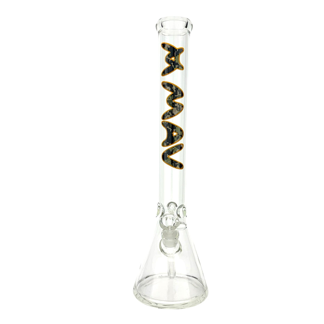 18" MAV Camouflage Logo Beaker Bong by MAV GLASS | BDDbrands
