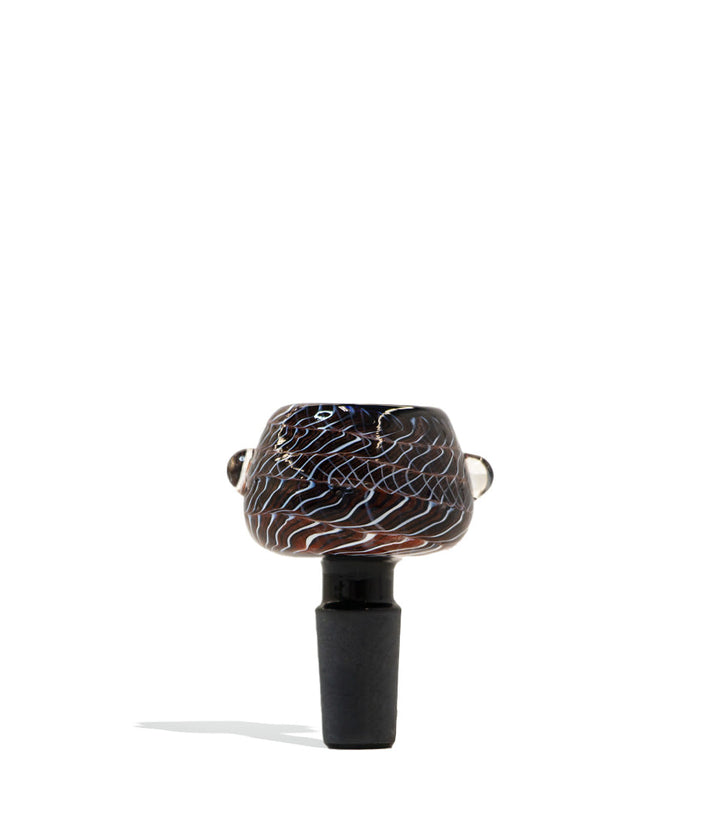 Colored Bowl with Black Ground Glass Joint