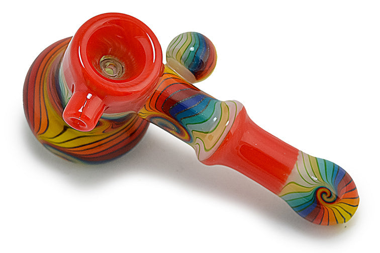 Dichro Wig Wag Glass U.S. Color Hammer Bubbler