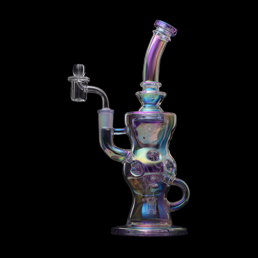 Human Grade 11.5" Swiss Incycler Glass Water Pipe