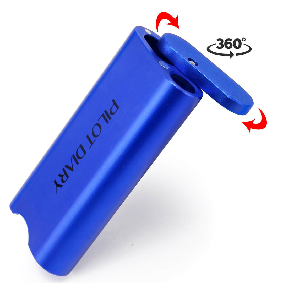 Metal Dugout Magnetic Rotating Lid - view 3 | BDDbrands