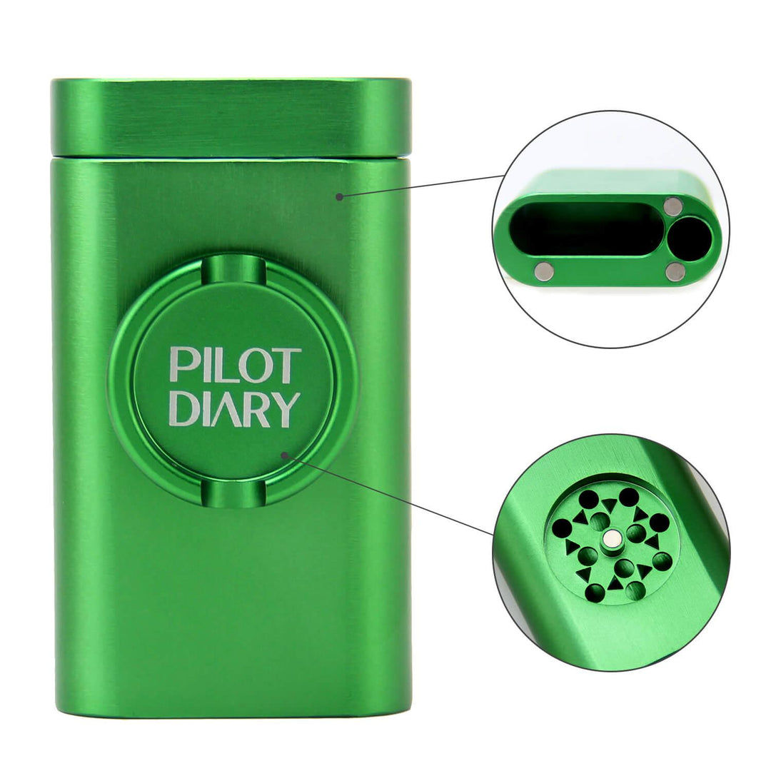 One Hitter Dugout With Grinder - view 4 | BDDbrands