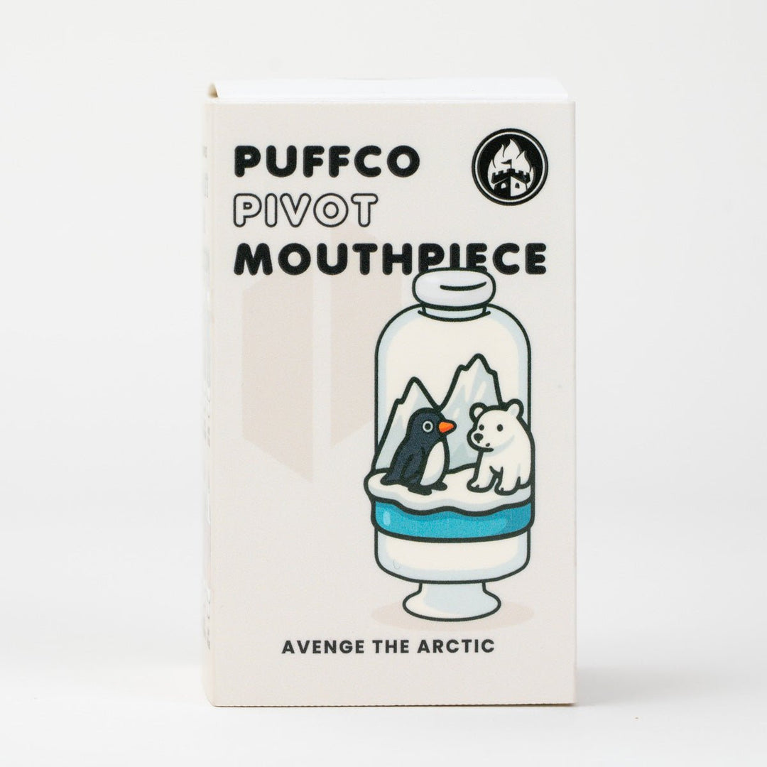 Empire Glassworks Puffco Pivot Glass Mouthpiece - Avenge the Arctic