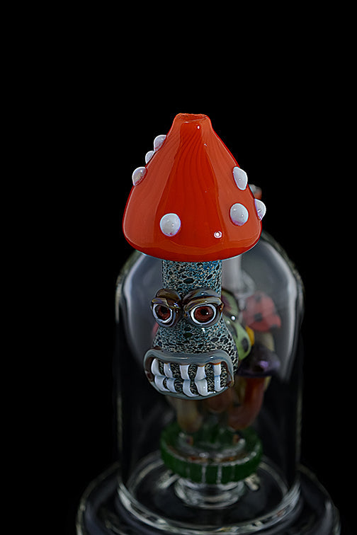 Handmade Mushroom Glass Water Pipe