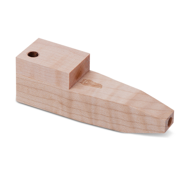 Bearded Square Wood Pipe with Lid - view 3 | BDDbrands
