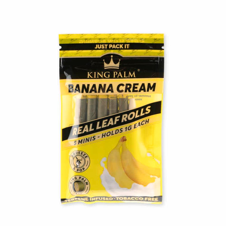 King Palm 5pk Mini Flavored Leaf Tubes – 15ct Display