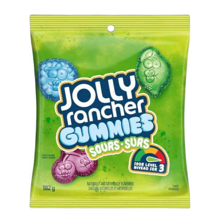 Jolly Rancher Gummies Sour 182g (CANADA)