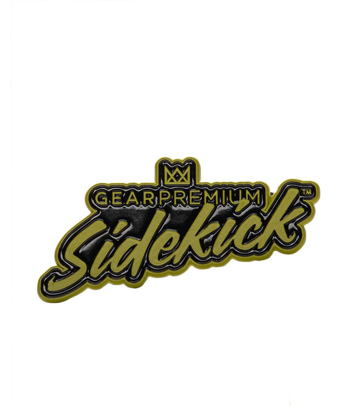 GEAR Premium Sidekick enamel logo sticker included with the Van Sidekick bong