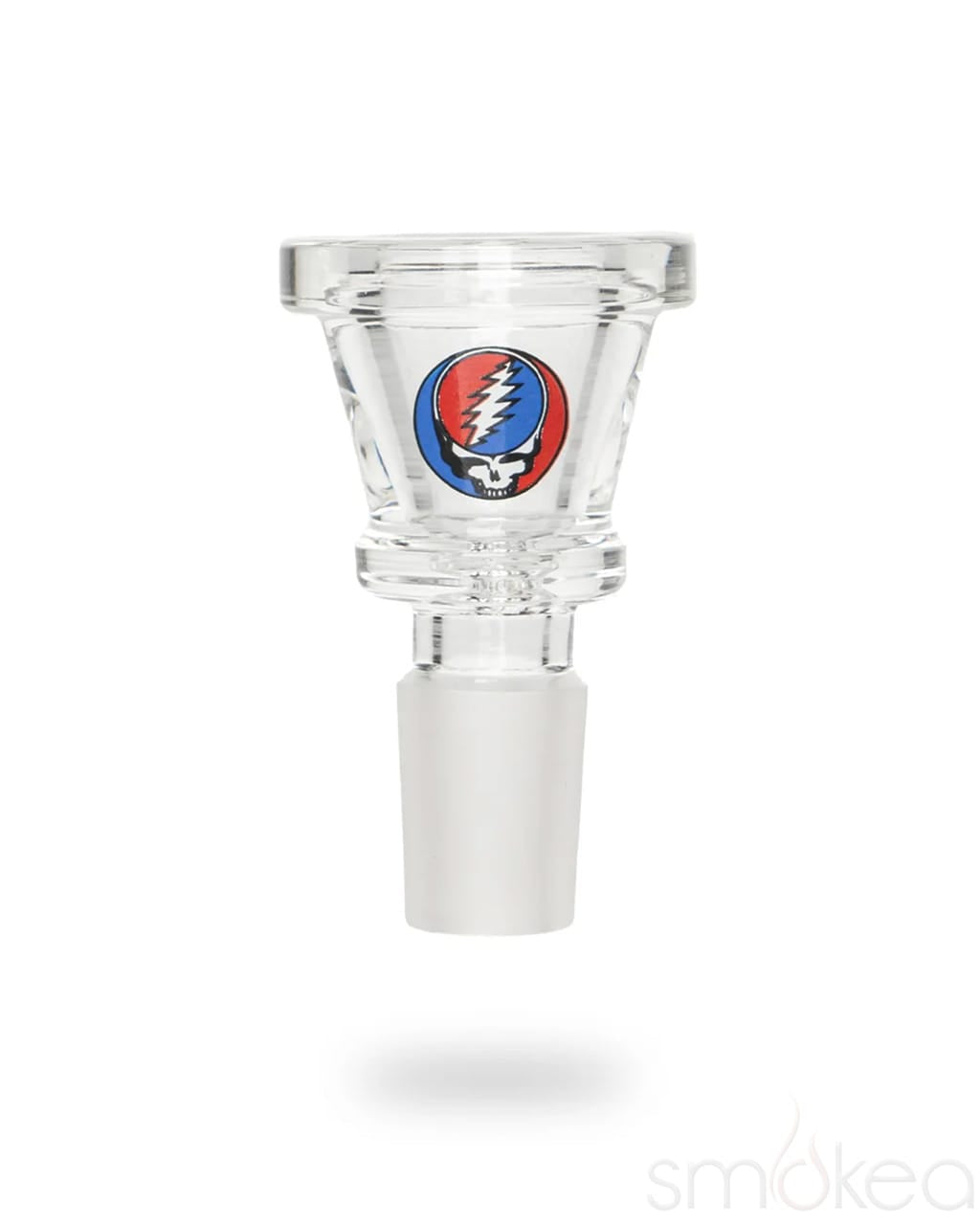 GEAR x Grateful Dead Bertha Sidekick Bong pull-out bowl with Steal Your Face logo