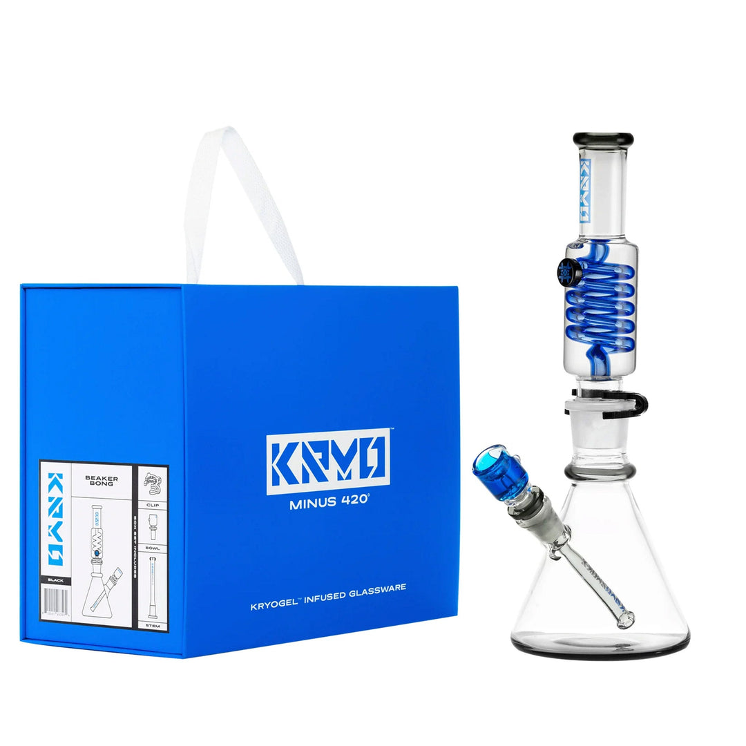 Glycerin Coil Beaker Bong 14″ - view 4 | BDDbrands