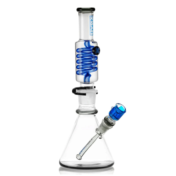 Glycerin Coil Beaker Bong 14″ by INHALCO | BDDbrands