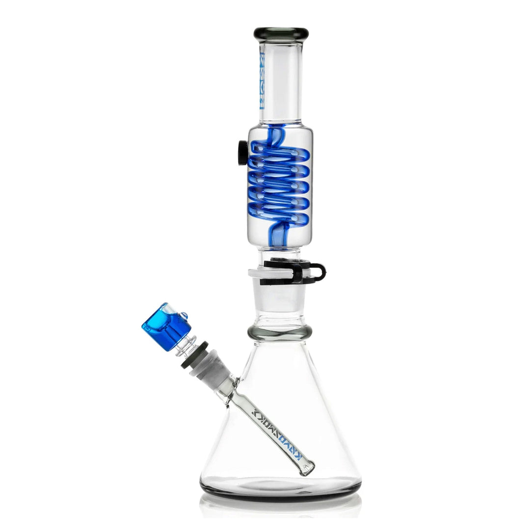 Glycerin Coil Beaker Bong 14″ - view 3 | BDDbrands