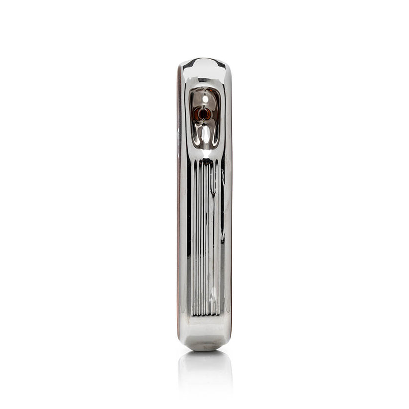 Hemper Happy Camper Army Knife Amber Glass Hand Pipe – 3½″