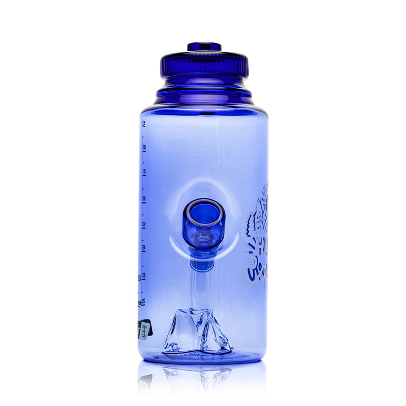 Hemper Happy Camper Water Bottle XL Glass Bong – 8½″