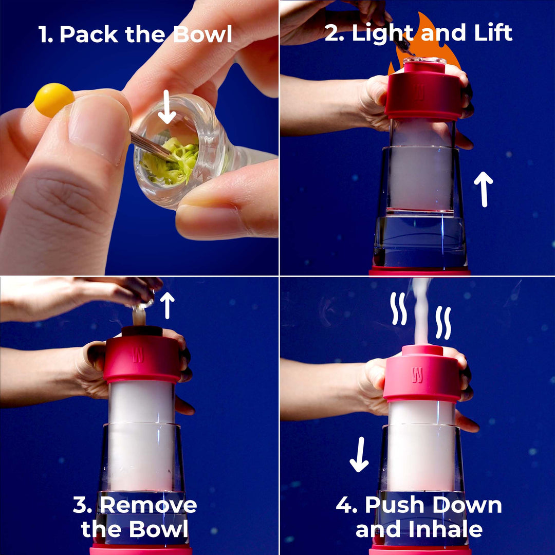 The Gravity Bong - Hot Pink