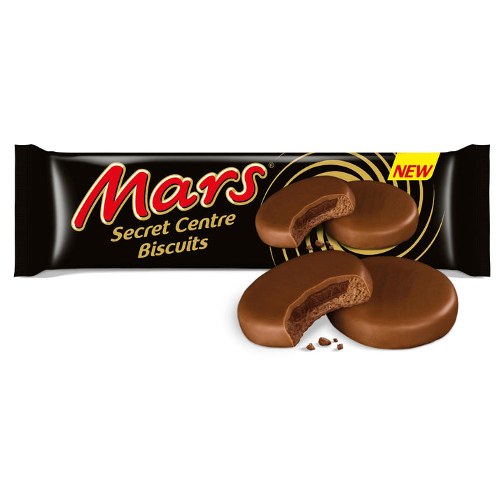 Mars Secret Centre Biscuits 132g (IRELAND) by Mars | BDDbrands