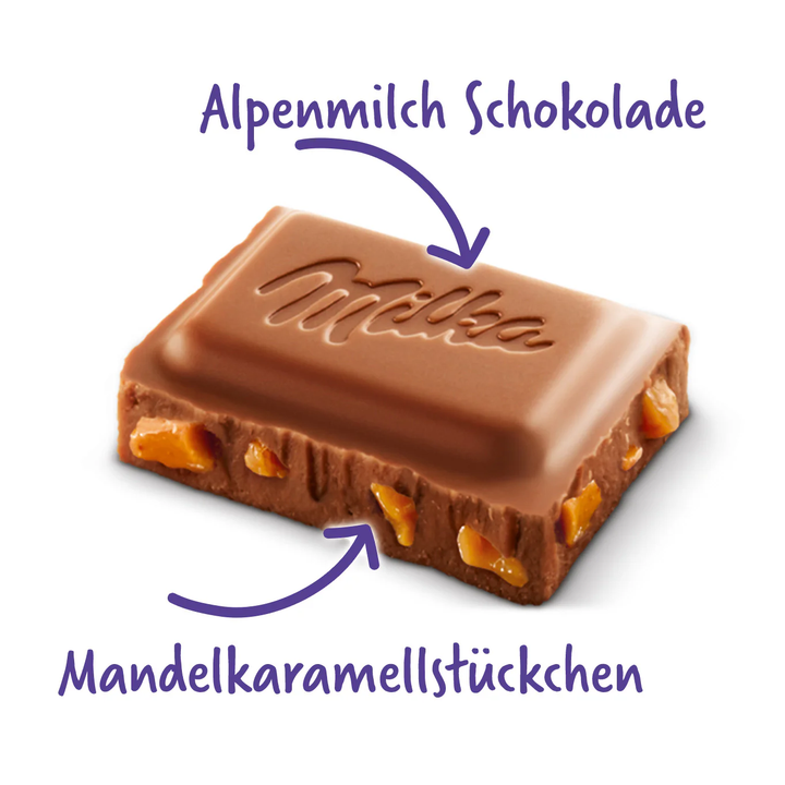 Milka & Daim 100g (GERMANY) - view 2 | BDDbrands