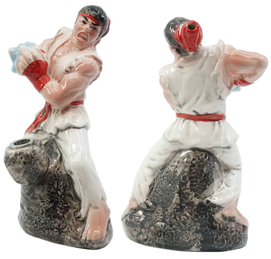 Ceramic Water Pipe - Fighter