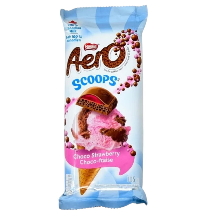 Aero Scoops Choco Strawberry 105g (CANADA)
