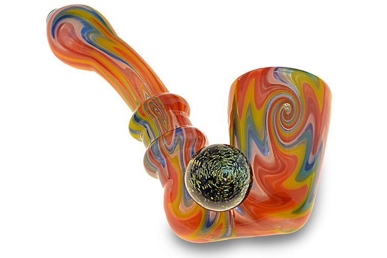 Sherlock Dichro Marbal Glass Pipe