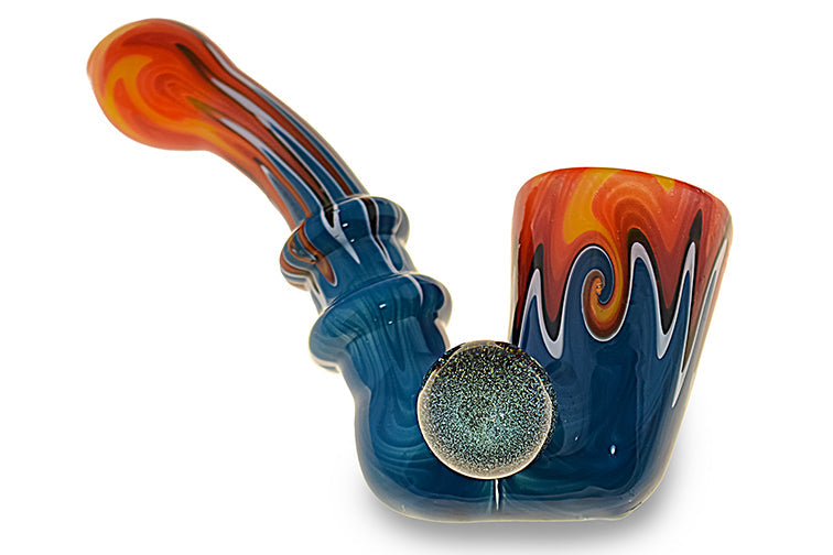 Sherlock Dichro Marbal Glass Pipe