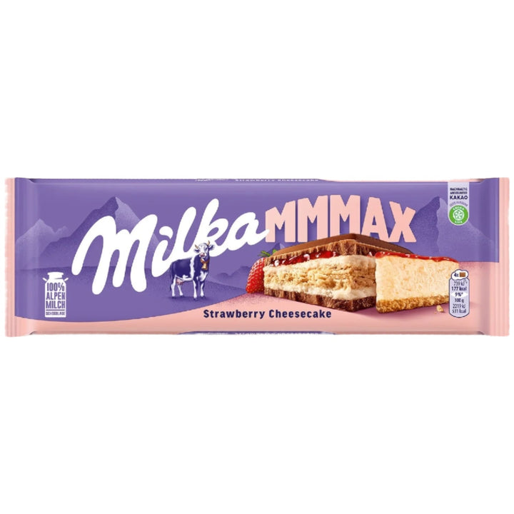 Milka MMMAX Strawberry Cheesecake 300g (AUSTRIA)