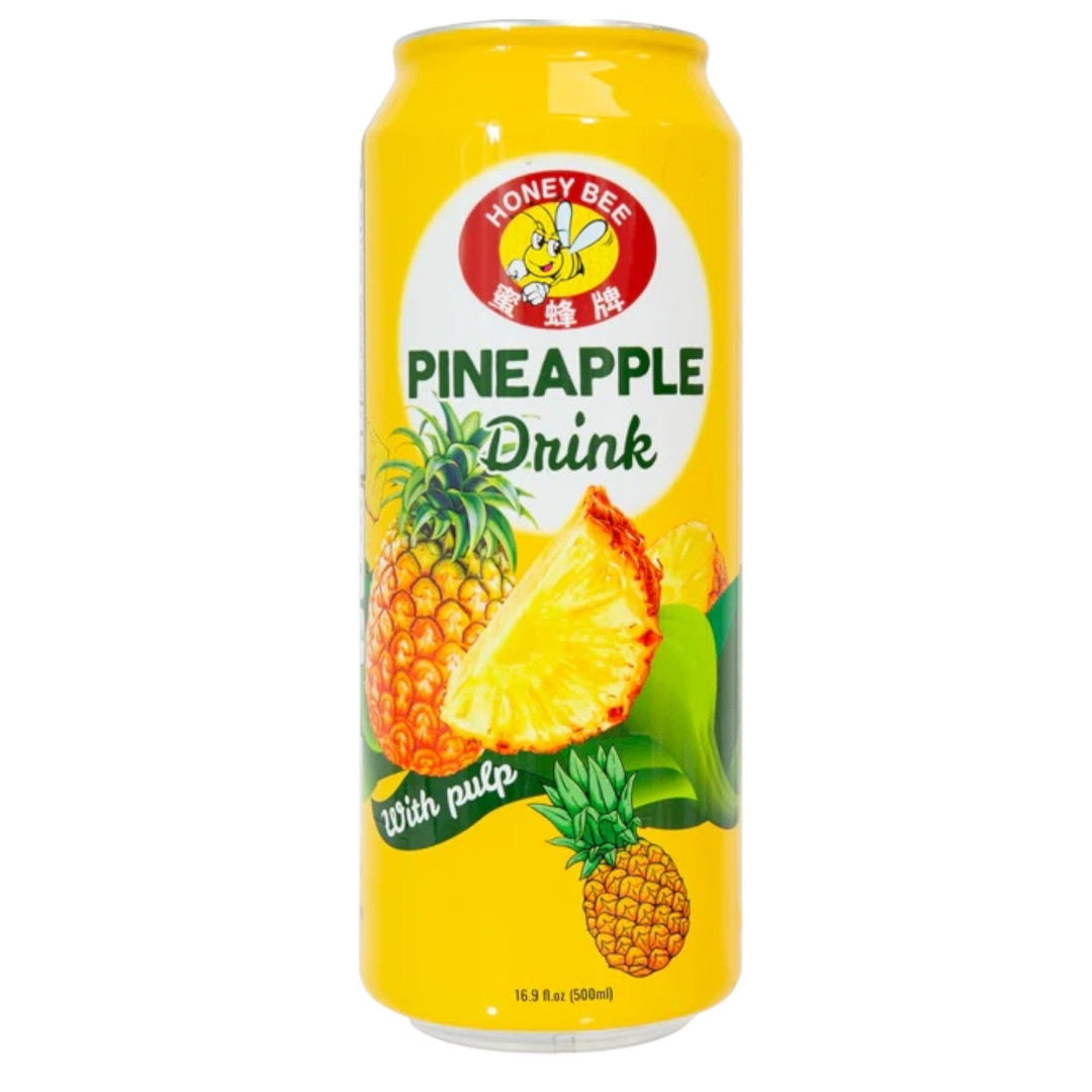 Honey Bee Pineapple Drink w/ Pulp 500mL (VIETNAM) by Honey Bee | BDDbrands