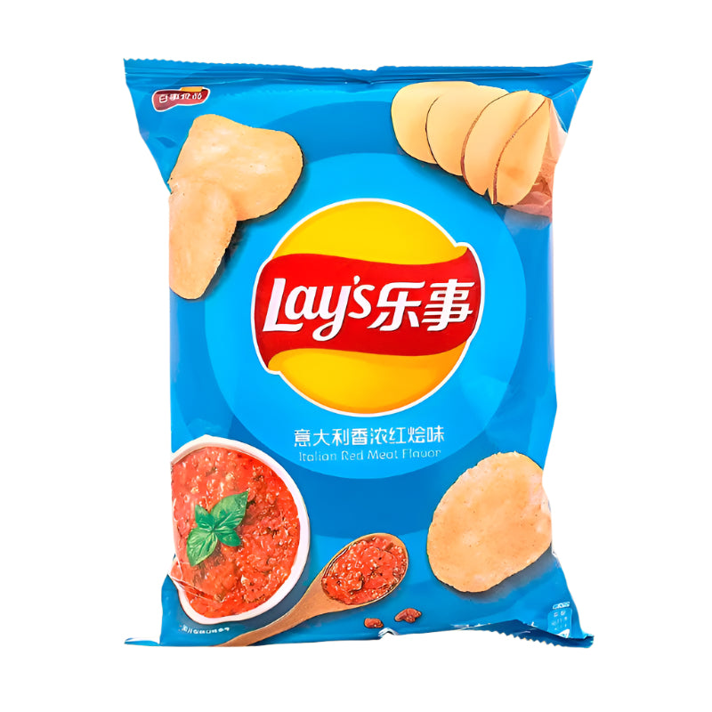 Lay's Chips Italian Red Meat 70g (CHINA)