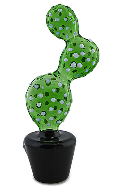 Cactus Pot Glass Pipe